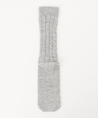 JOSEPH ABBOUD MOUNTAIN 【SPACE】OGコットンケーブル  ソックス アイボリー系