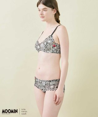 une nana cool 【ムーミン】 MOOMIN * une nana cool  364 レース ノンワイヤーブラ BL
