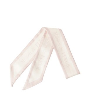 Maison de FLEUR スカーフ付きリボンキルティング2Wayボストン Pink