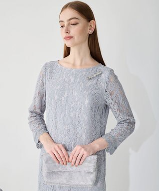 23区 【APPLAUDIR】ワイドビジュー ブローチ シルバー系