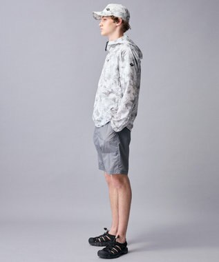 JOSEPH ABBOUD MOUNTAIN 【ストレッチ/軽量/ECO撥水/ポケッタブル】エンボスストレッチ パーカー ライトグレー系5