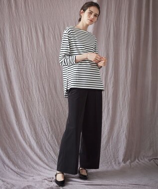 23区 【SLOW/一部店舗限定】ライトコーデュロイ パンツ ダークグレー系