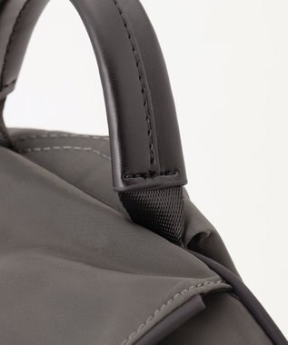 Y'SACCS 【Y’SACCS vous et】ナイロン×ポリウレタン リュック ダークグレー