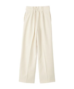 YECCA VECCA サイドベルテッドハイウエストパンツ Navy