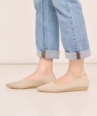 steppi 【洗える/撥水】NEWライン ポインテッド パンプス ベージュ