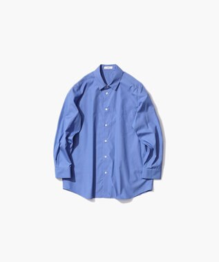 ATON SUVIN BROAD | スタンダードシャツ - UNISEX SAX