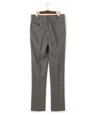 J.PRESS MEN 【WEB・一部店舗限定】ソフトタッチツイスト ガンクラブチェック スラックス グレー系3