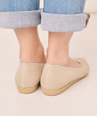 steppi 【洗える/撥水】NEWライン ポインテッド パンプス ベージュ