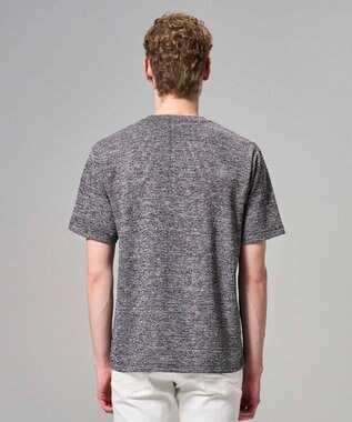 JOSEPH HOMME 【WEB・一部店舗限定】 メランジウィーブ　半袖カットソー グレー系
