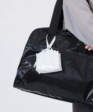 LeSportsac MICRO WEEKENDER CHARM/ホワイトグリマーシャイン ホワイトグリマーシャイン