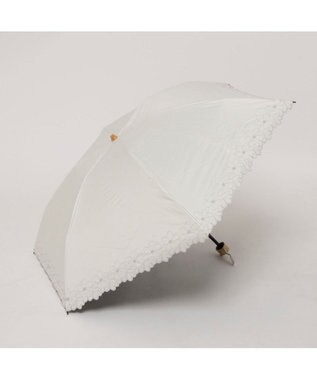 UNBILLION カシュネ cachenez / 【晴雨兼用】【日傘】UV カット率99％以上 PU軽量フラワー刺繍ミニ折りたたみ傘