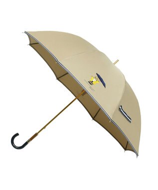 MOONBAT 【雨傘】POLO RALPH LAUREN（ポロ ラルフローレン）長傘 ツイル無地×RAIN BEAR ベージュ