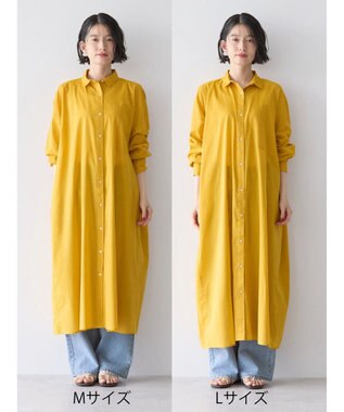 AMERICAN HOLIC 丈違いボイルワンピース Orange