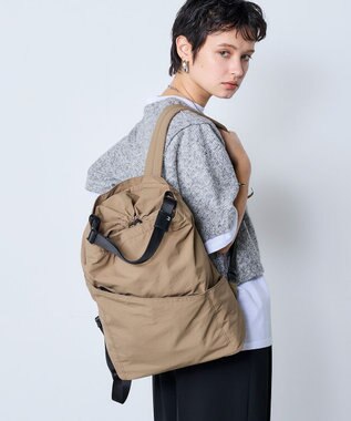 MioFIRANO SILHOUETTE S001 バックパック リュック 3WAY はっ水 A4サイズ対応 BROWN