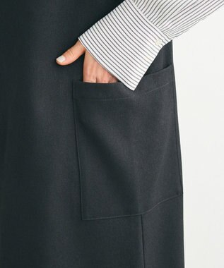 Green Parks 前後２ＷＡＹハーフＺＩＰジャンパースカート Black