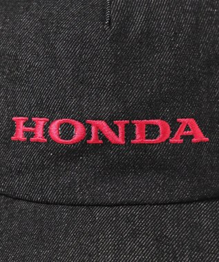 WEGO 【ユニセックス着用ITEM】別注Hondaキャップ デニムブラック