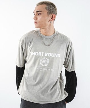 WEGO 【ユニセックス着用ITEM】ブリーチエンブレムロゴT（SS） グレー