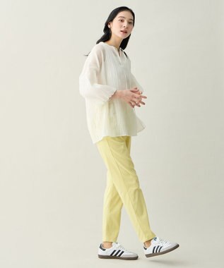 ANY 7daysデイリースリムパンツ イエロー