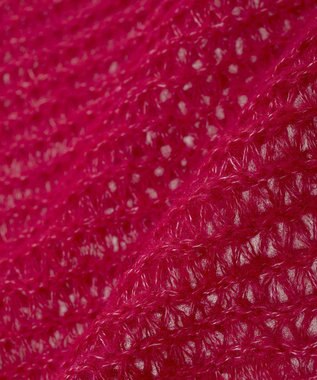 earth music&ecology ふんわりシアープルオーバー Red