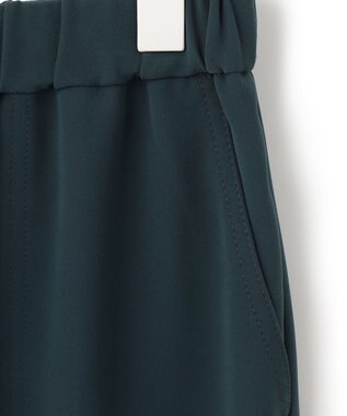 ICB 【WEB限定カラーあり・洗える】ライトダブルクロス スカート パイングリーン系