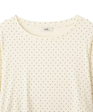 earth music&ecology サイドギャザープルオーバー Dot