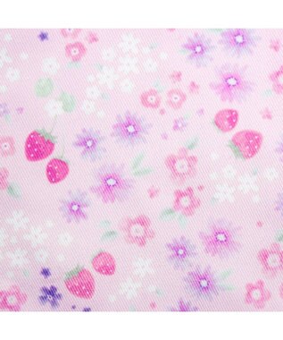Mother garden マザーガーデン 野いちご 学童布バッグ ＆ 巾着4点セット《小花いちご柄》 小花いちご柄