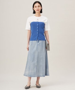 自由区 【洗える】レタード Tシャツ オフ