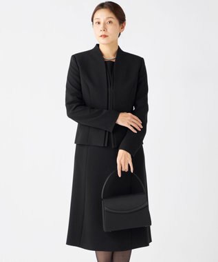 自由区 FORMAL 【定番】シンプルハンドバッグ ブラック系