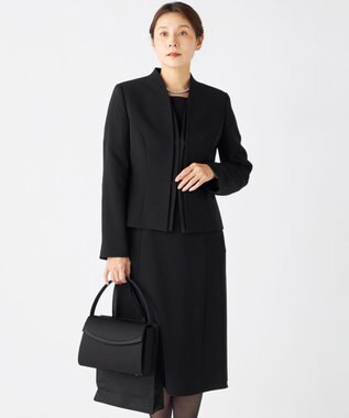 自由区 FORMAL 【定番】シンプルハンドバッグ ブラック系