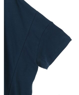 AMERICAN HOLIC 接触冷感裾切り替えカットプルオーバー Navy