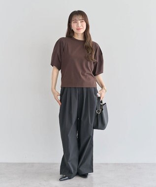 Green Parks ・ＥＬＥＮＣＡＲＥ　ＤＵＥ　バックＺＩＰハイブリットＴ Brown