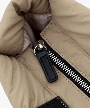 united bamboo 【辺見えみりさんコラボ】パデッドトートバッグ ベージュ系