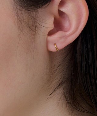 Phoebe 【金属アレルギー対応】ミニフープピアス(片耳)/サージカルステンレス ゴールド ゴールド
