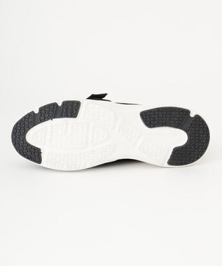 Feroux ビジュー付きニット スニーカー ブラック系