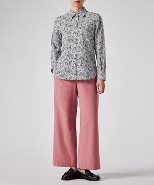 Paul Smith Animal Floral 長袖シャツ ホワイト
