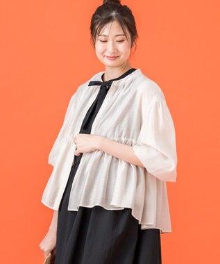 ONWARD Reuse Park 【23区】ブラウス春夏 ベージュ