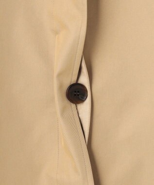 23区 L 【先行予約】エアータンブラー TCギャバジン ステンカラー コート キャメル系