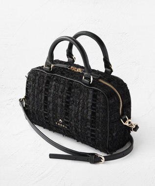 TOCCA 【美人百花掲載】OREILLER BAG ミニボストンバッグ ブラック系5