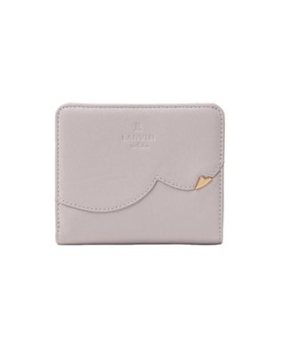 LANVIN en Bleu デクール 二つ折りLファスナー財布