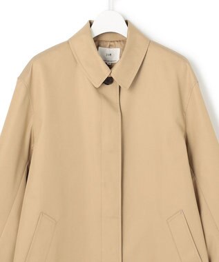 23区 L 【先行予約】エアータンブラー TCギャバジン ステンカラー コート キャメル系