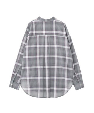 AMERICAN HOLIC 【3WAY】シアーチェックシャツ Green