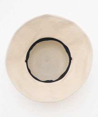 TOCCA 【UV99%以上カット・吸水速乾・抗菌防臭・洗える・サイズ調整可】BRAID COMBI HAT ハット ベージュ系