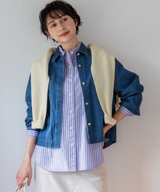 23区 【先行予約】ライトダンガリー デニムショートシャツ