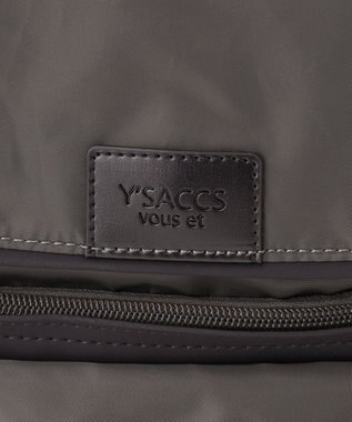 Y'SACCS 【Y’SACCS vous et】ナイロン×ポリウレタン リュック ダークグレー