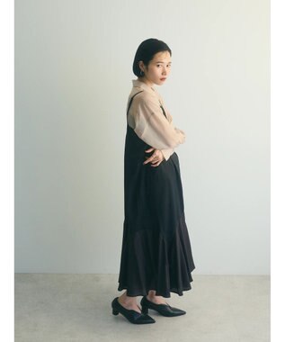 Green Parks ａ．マーメイドキャミワンピース Black