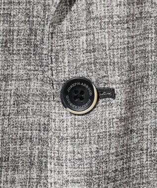 JOSEPH ABBOUD 清涼感【弱撥水/イージーケア/軽量/ストレッチ】クールピケ ジャケット ライトグレー系