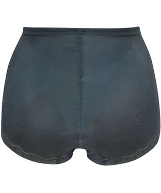 Wing ガードル 【キュッとアップパンツ】 ヒップをまるくメリハリあるラインに ラクにおなか押さえ ショート丈 KQ0545 ウイング／ワコール チャコールグレー