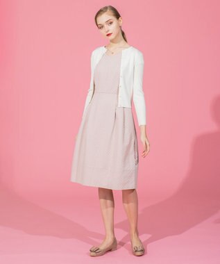 TOCCA 【洗える】SILK RIB CARDIGAN カーディガン アイボリー系