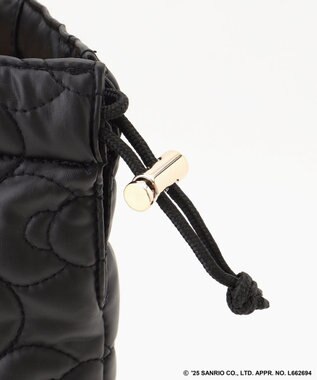 ANY 【ハローキティ×ANY】キルトトートバッグ ブラック