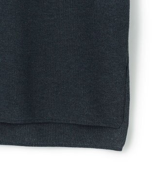 23区 【洗える】シャイニーシアー オーバーサイズ ニット ダークグリーン系